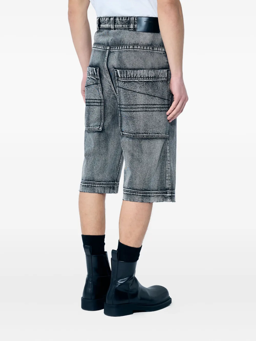 ENTIRE STUDIOS Denim shorts Grijs