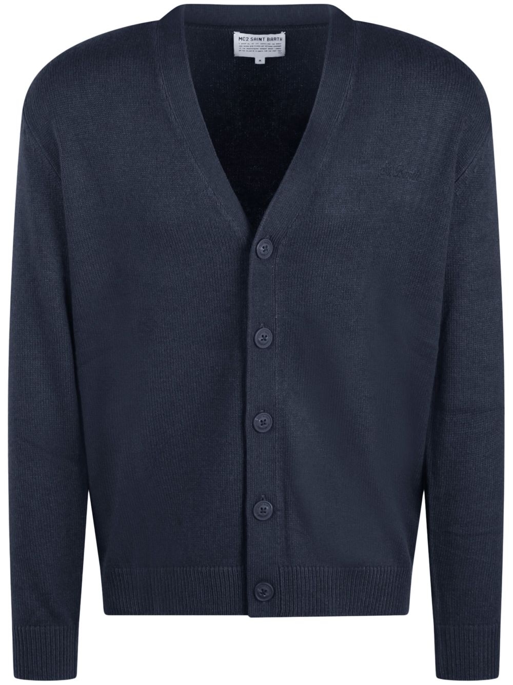 MC2 Saint Barth V-neck cardigan - Blue