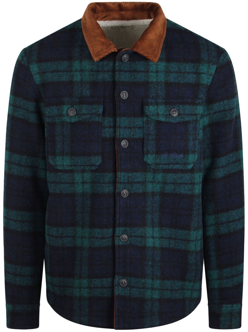 MC2 Saint Barth Landeck shirt jacket - Green