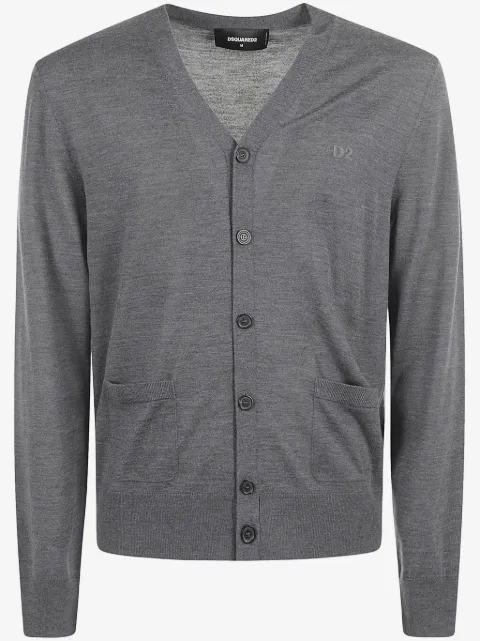 DSQUARED2 D2 wool cardigan