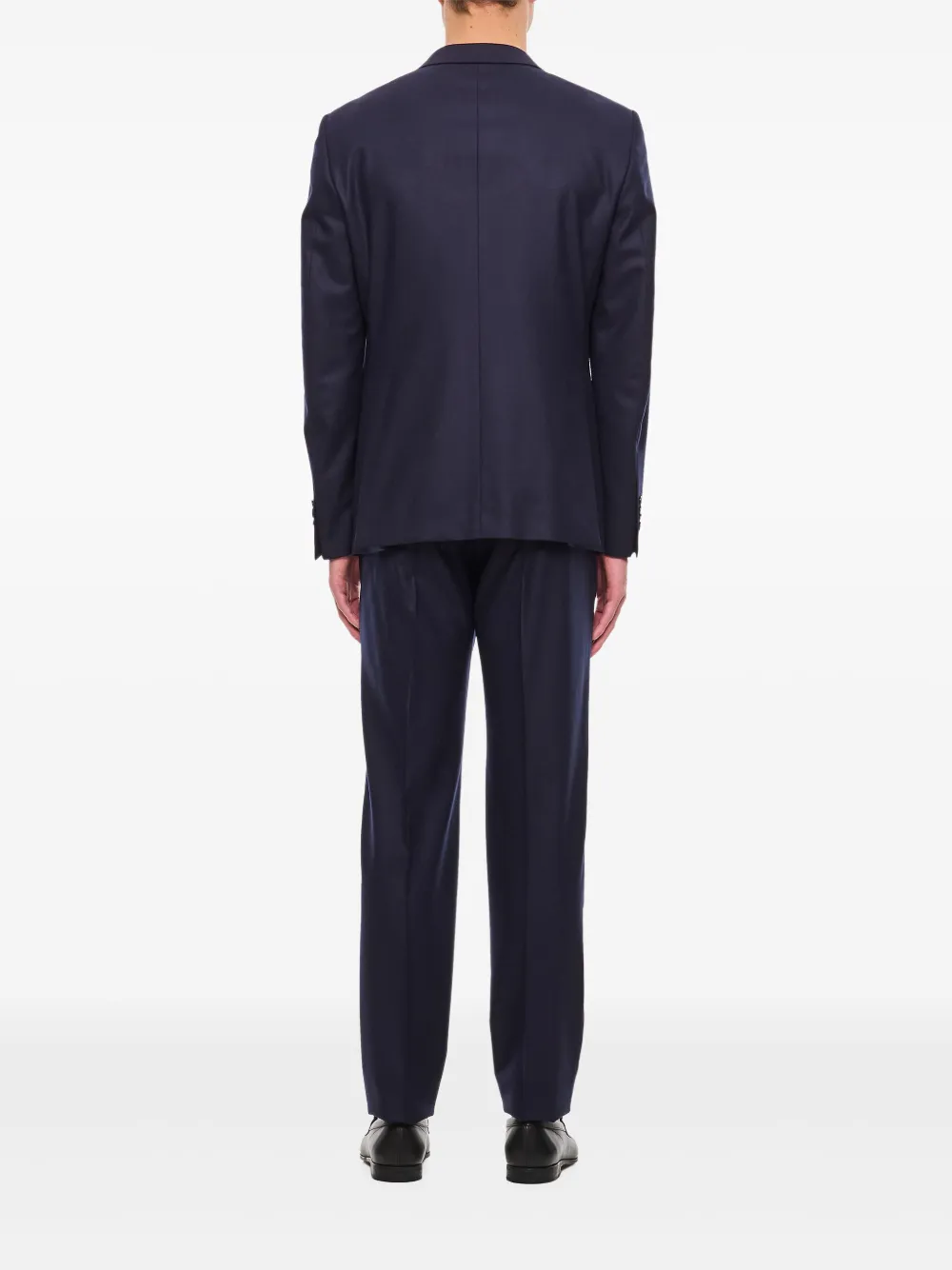 Shop Tagliatore Single-breasted Suit In Blue