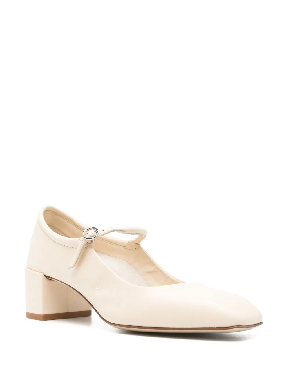 Aeyde 45mm Aline pumps - Beige