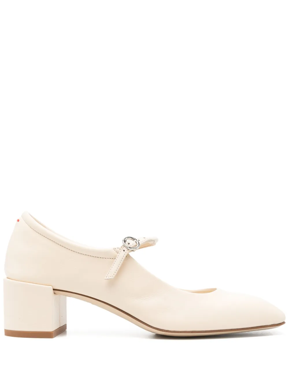 Aeyde 45mm Aline pumps Neutrals