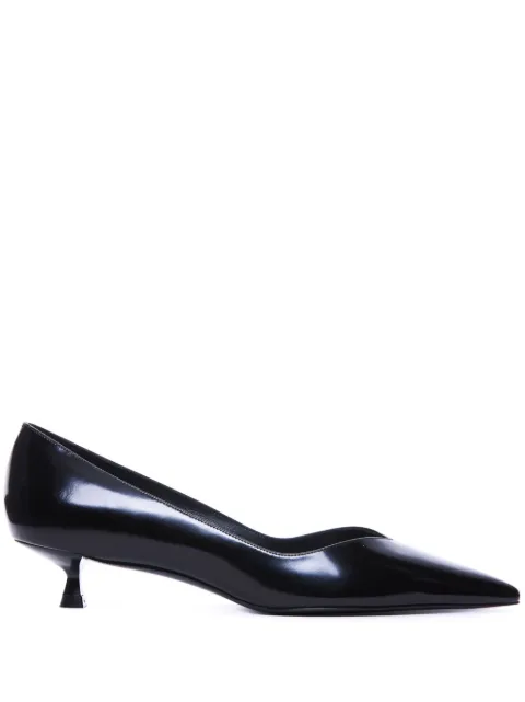 Stuart Weitzman zapatillas Eva con tacón de 35mm