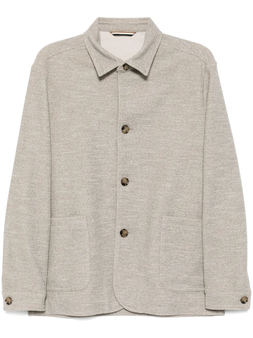 BOSS button-up jacket | Neutrals | Image 1