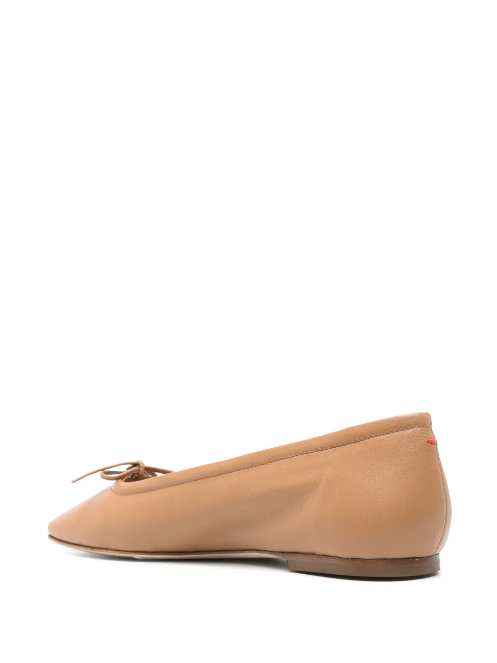 Aeyde Delfina ballerina's Beige