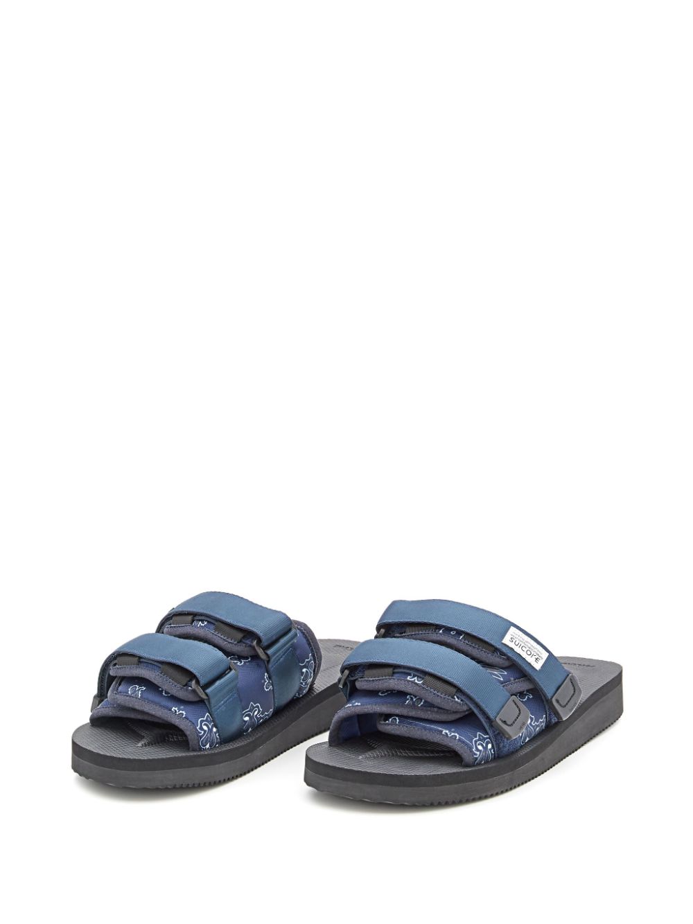 Suicoke Sandalen met logopatch Blauw