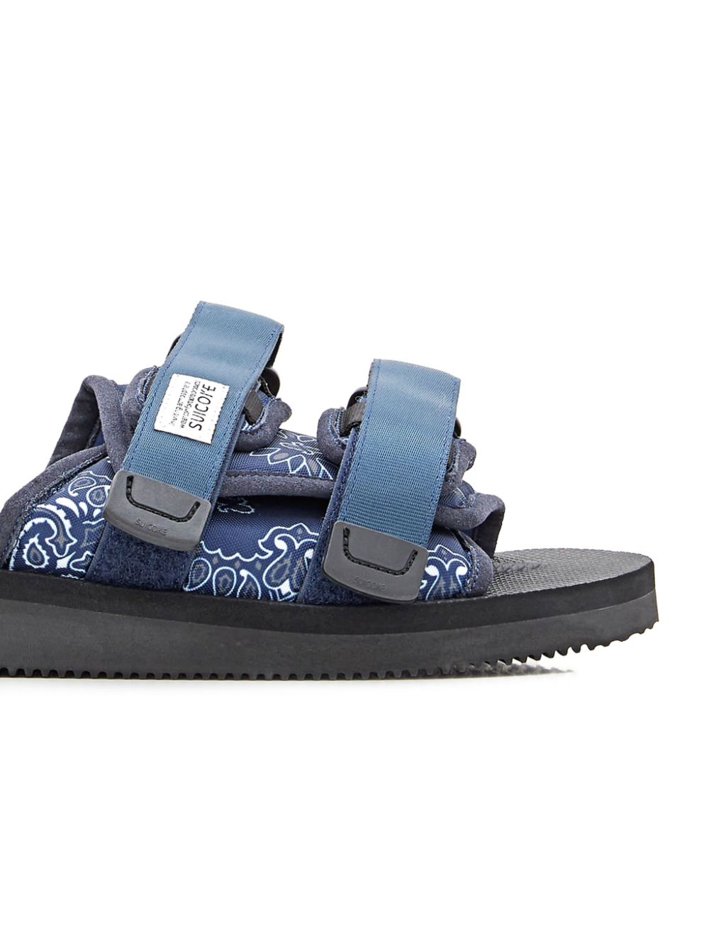 Suicoke Sandalen met logopatch Blauw