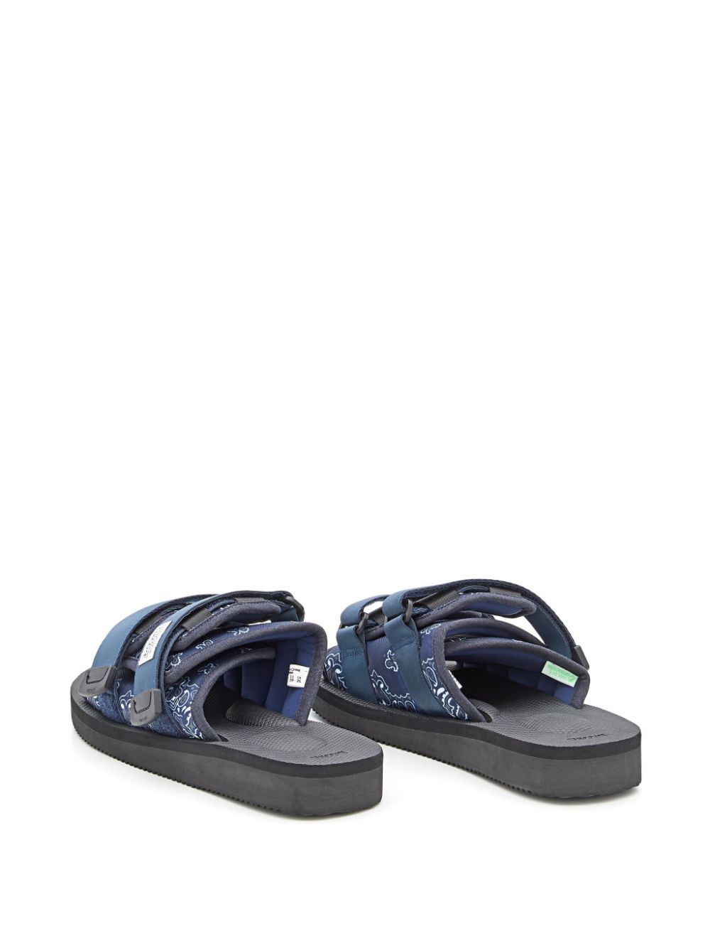 Suicoke Sandalen met logopatch Blauw