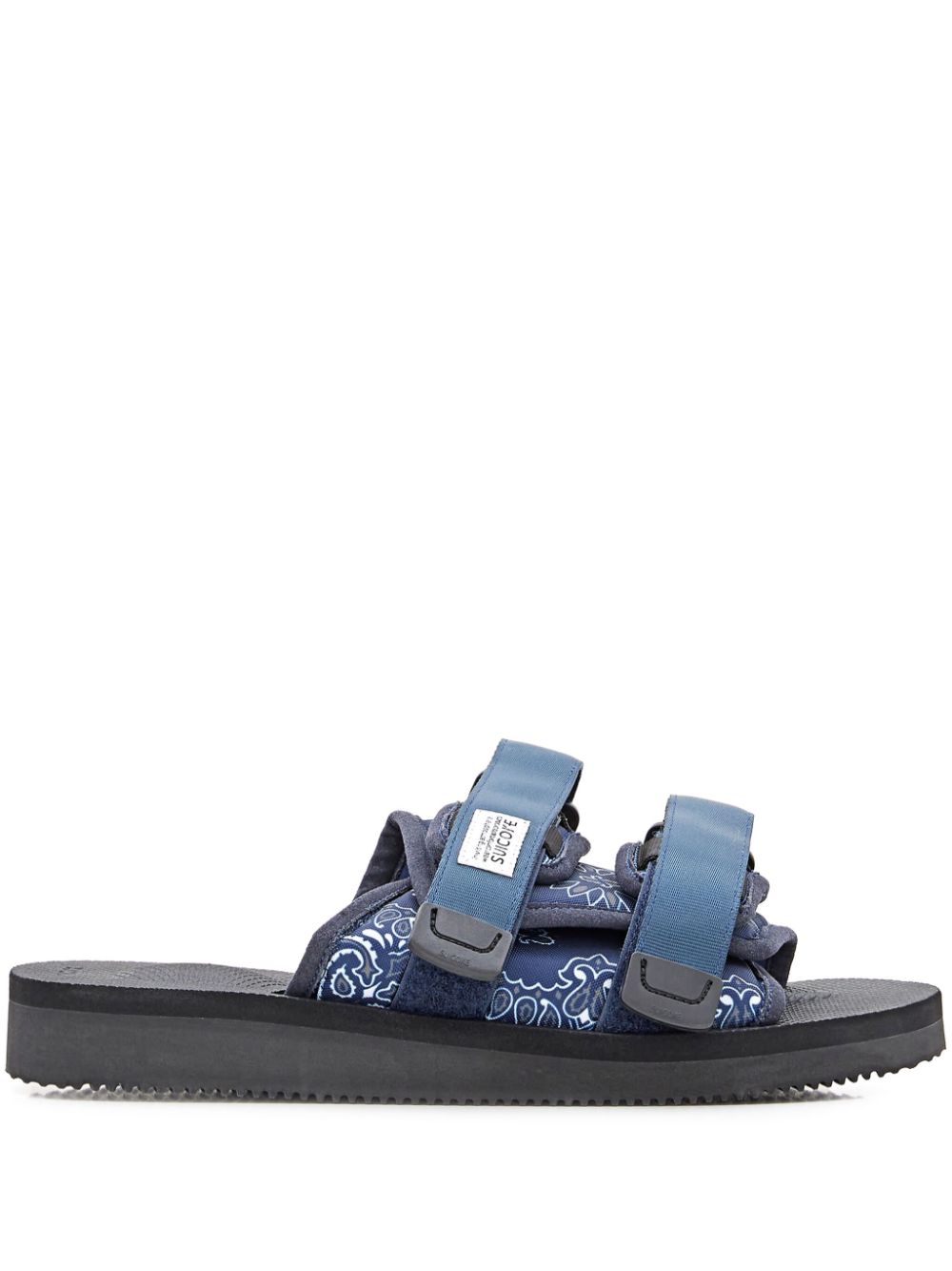 Suicoke logo-patch sandals Blue