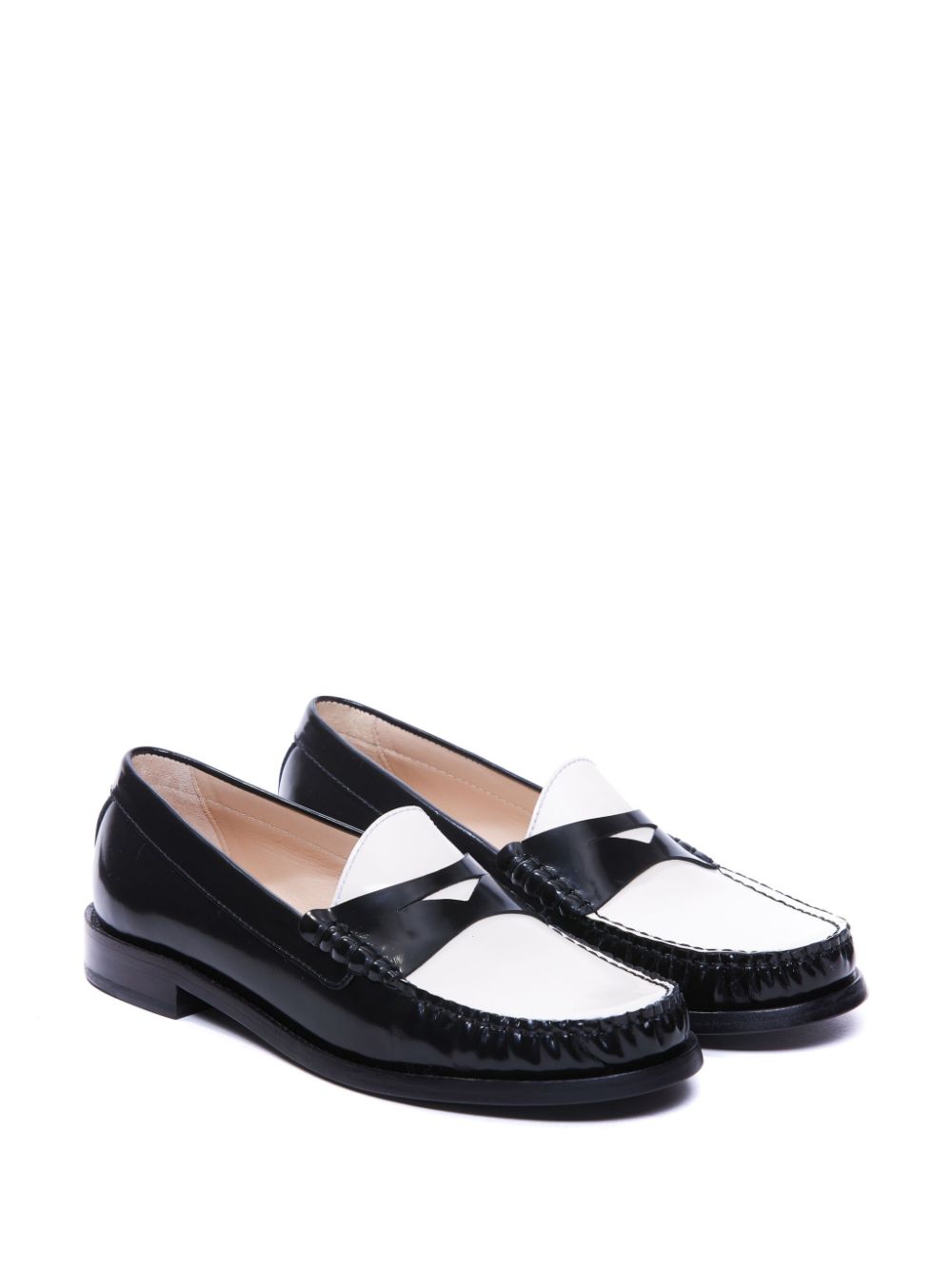 Stuart Weitzman Lottie loafers - Zwart