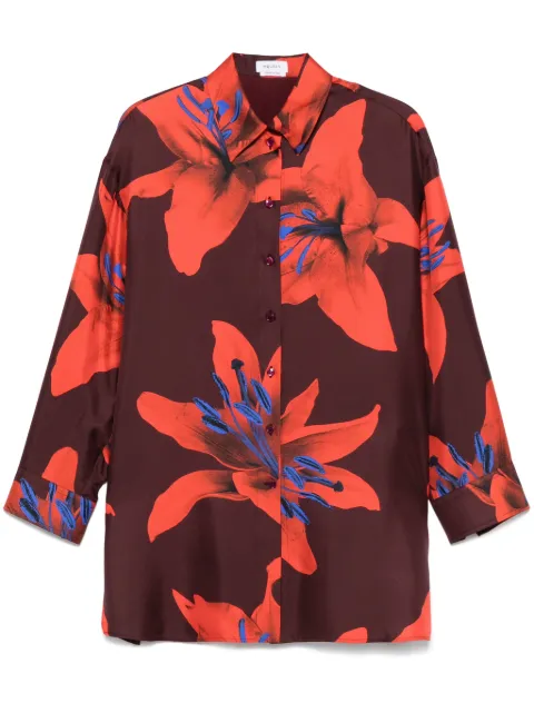 Alexander McQueen floral-print shirt