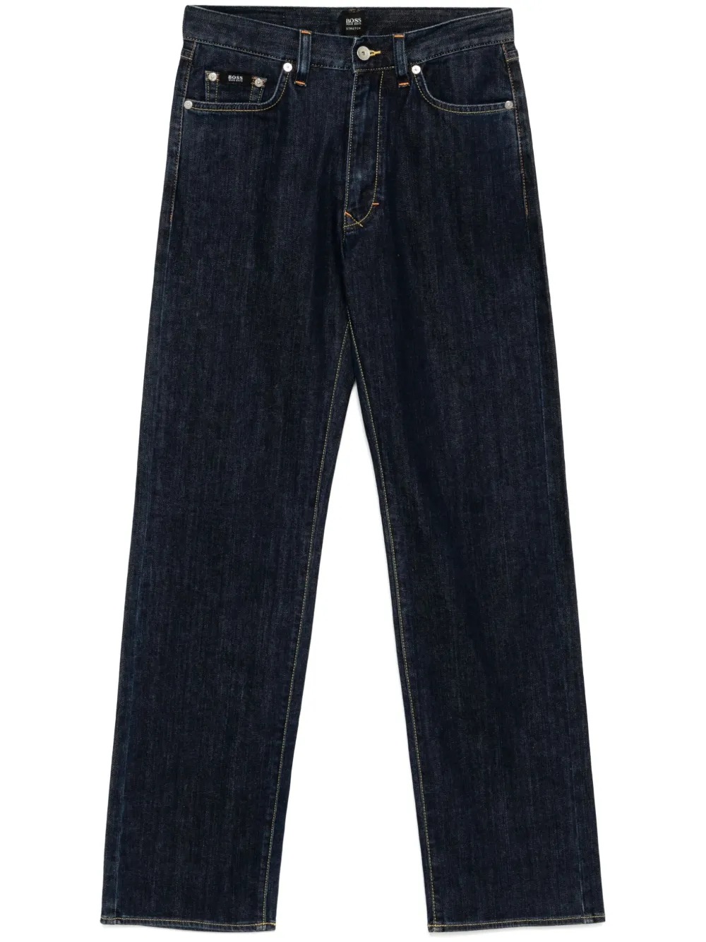 straight-leg trousers