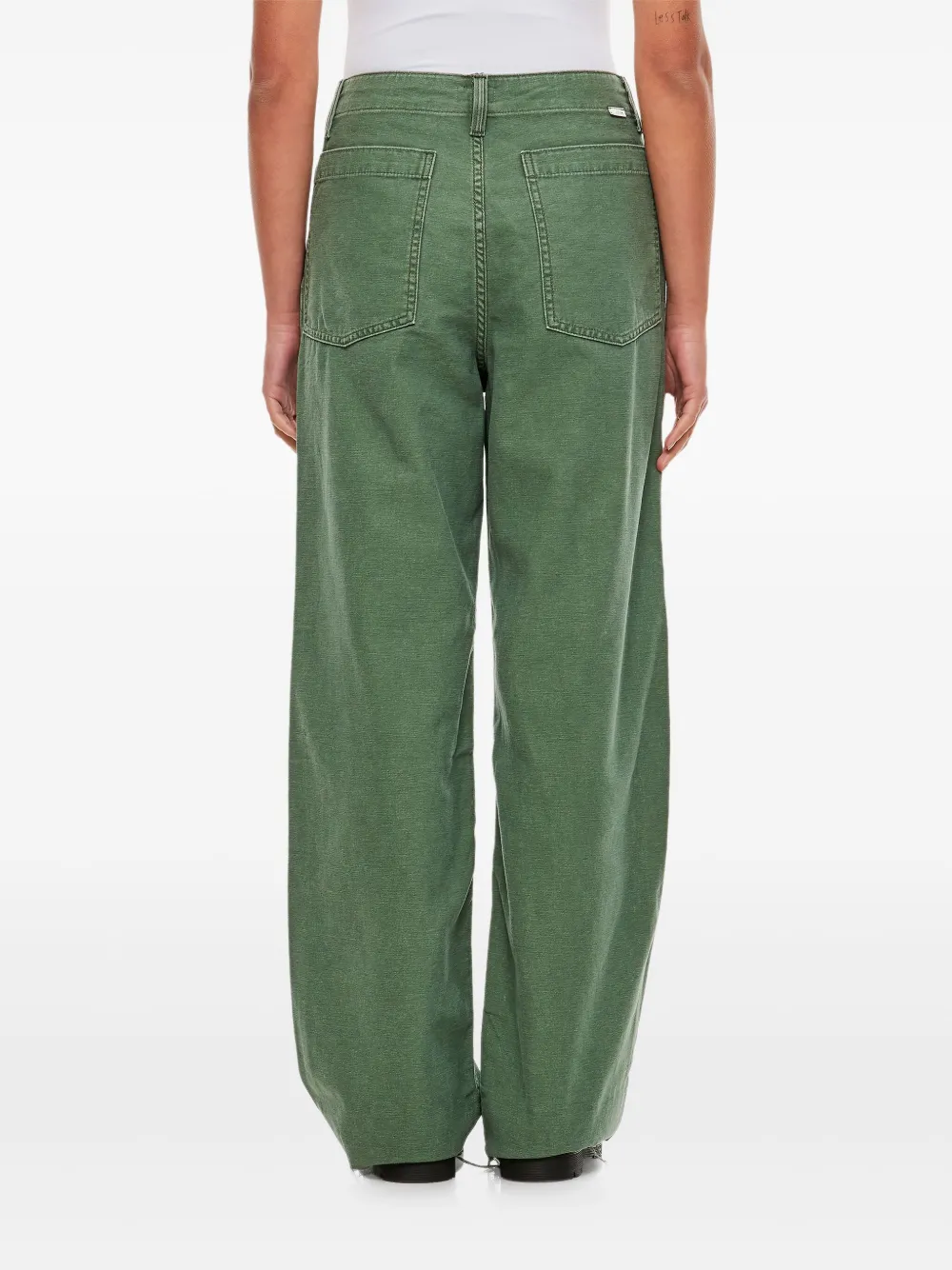 Shop Mother Logo-patch Jeans