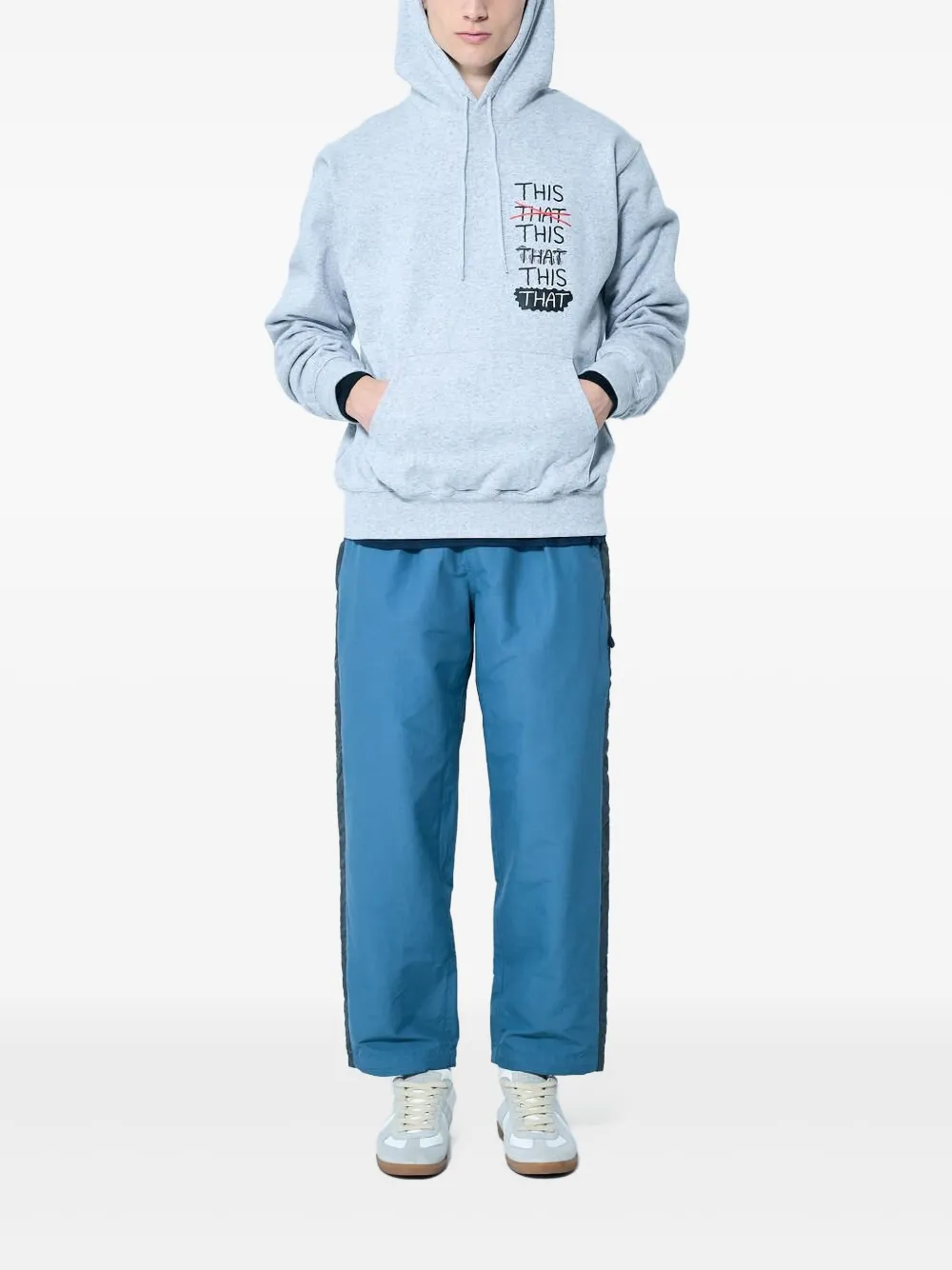 This Is Never That Skate Hoodie In Grey