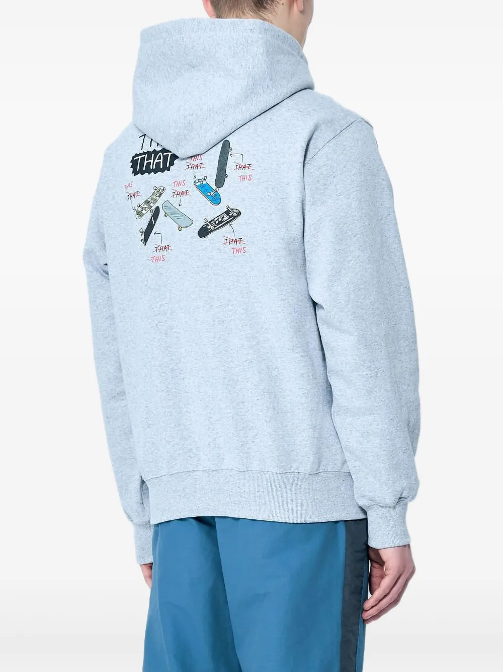 This Is Never That Skate Hoodie In Grey