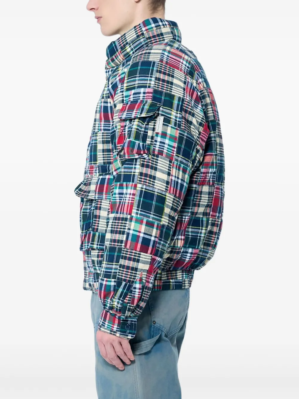 This Is Never That Jack met patchwork Blauw