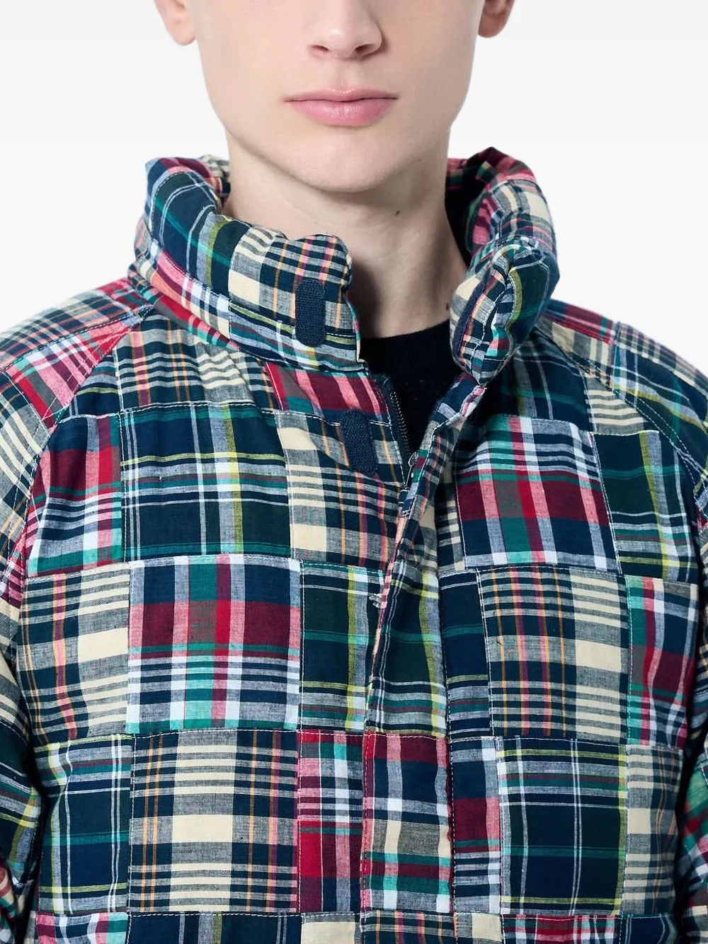 This Is Never That Jack met patchwork Blauw