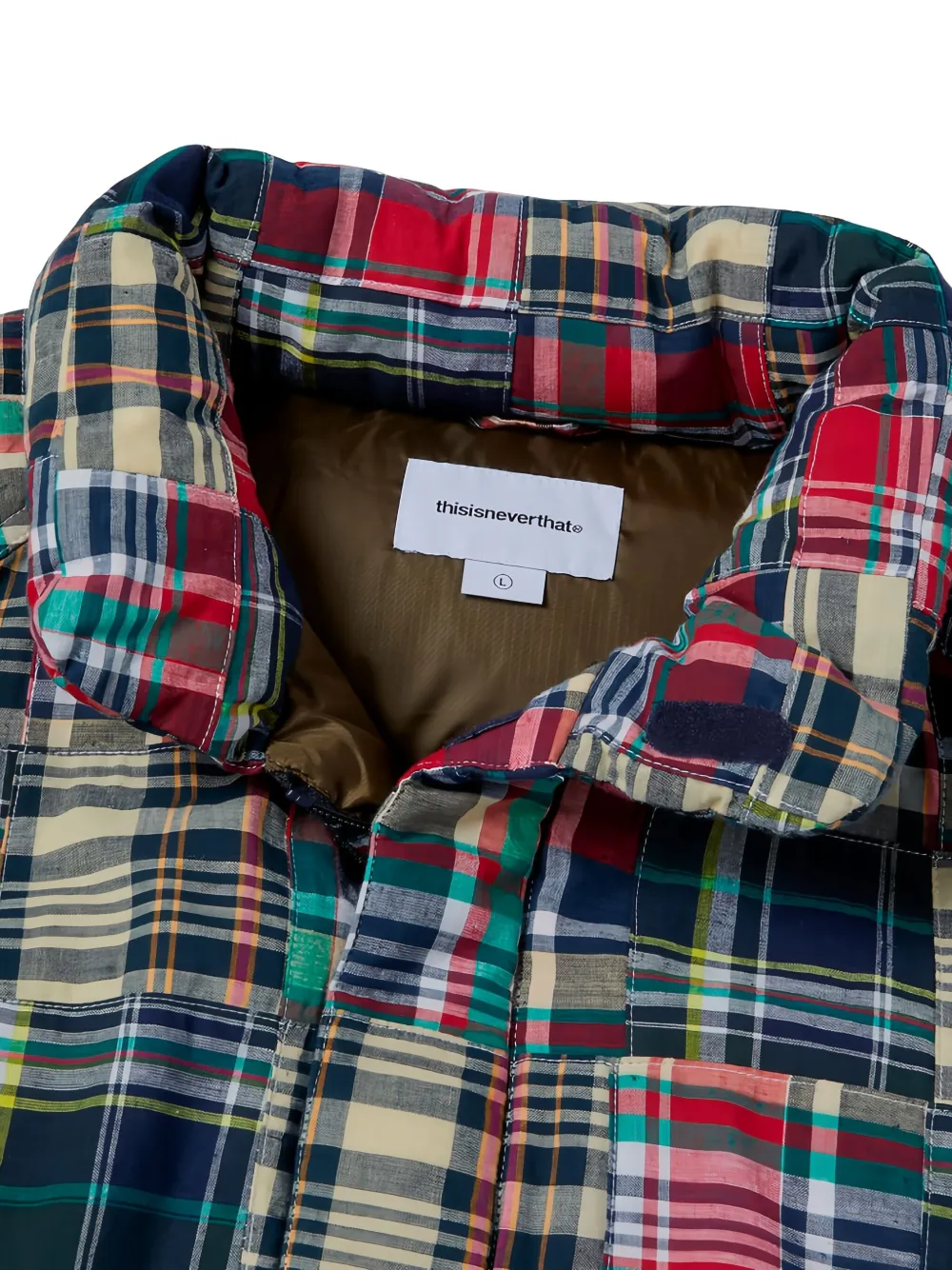 This Is Never That Jaqueta com design patchwork | Jaqueta bomber | Image 2