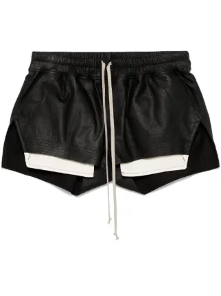 ショートパンツ RICK OWENS 'Fog Boxers' shorts Rick Owens Fog Boxer Shorts | Black | FARFETCH