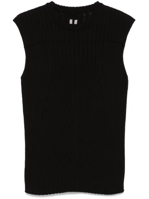 Rick Owens ribbed-knit vest