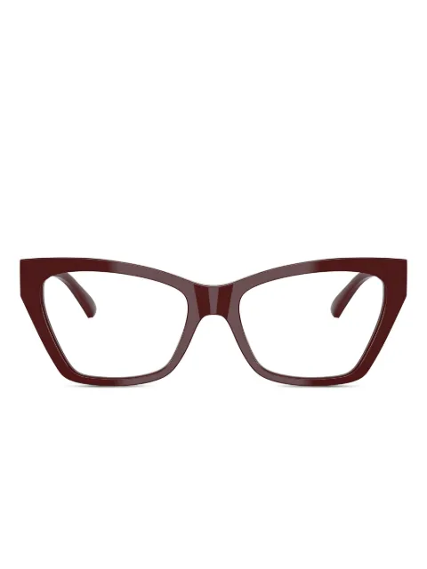 Jimmy Choo Eyewear embellished squared cat-eye glasses