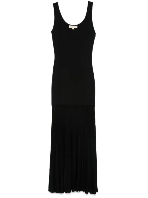 Michael Kors vestido largo con paneles traslúcidos