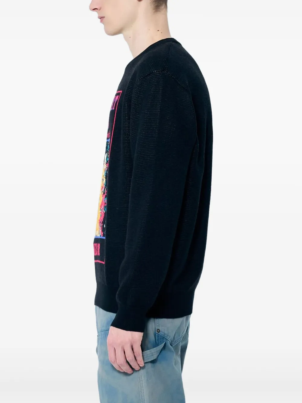 This Is Never That Basketball Hoop Sweater In Black