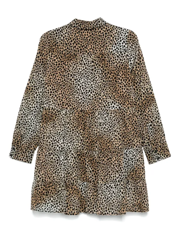 Michael Kors cheetah print Mini Dress Brown FARFETCH CA