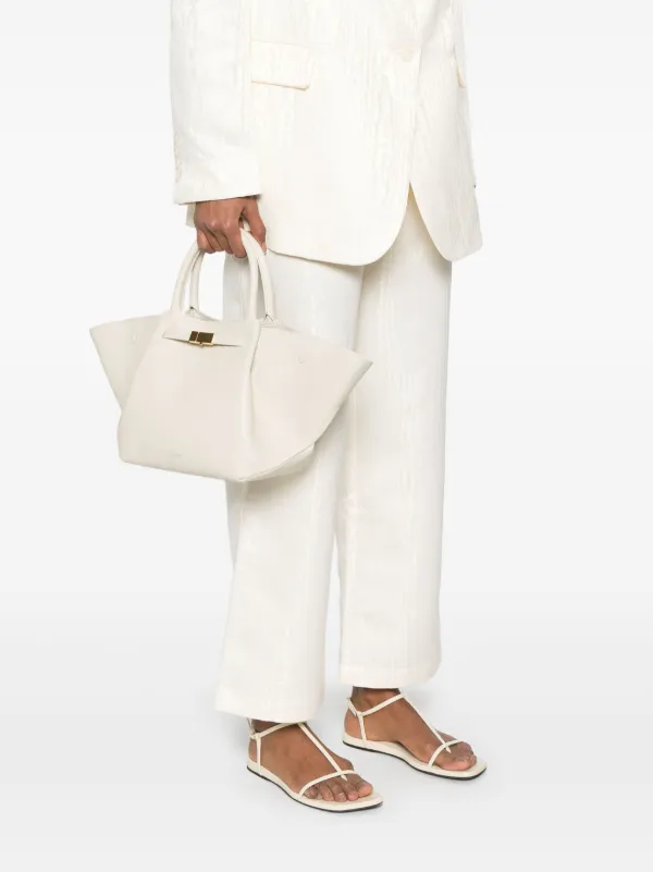 DeMellier Midi New York Tote Bag | White | FARFETCH