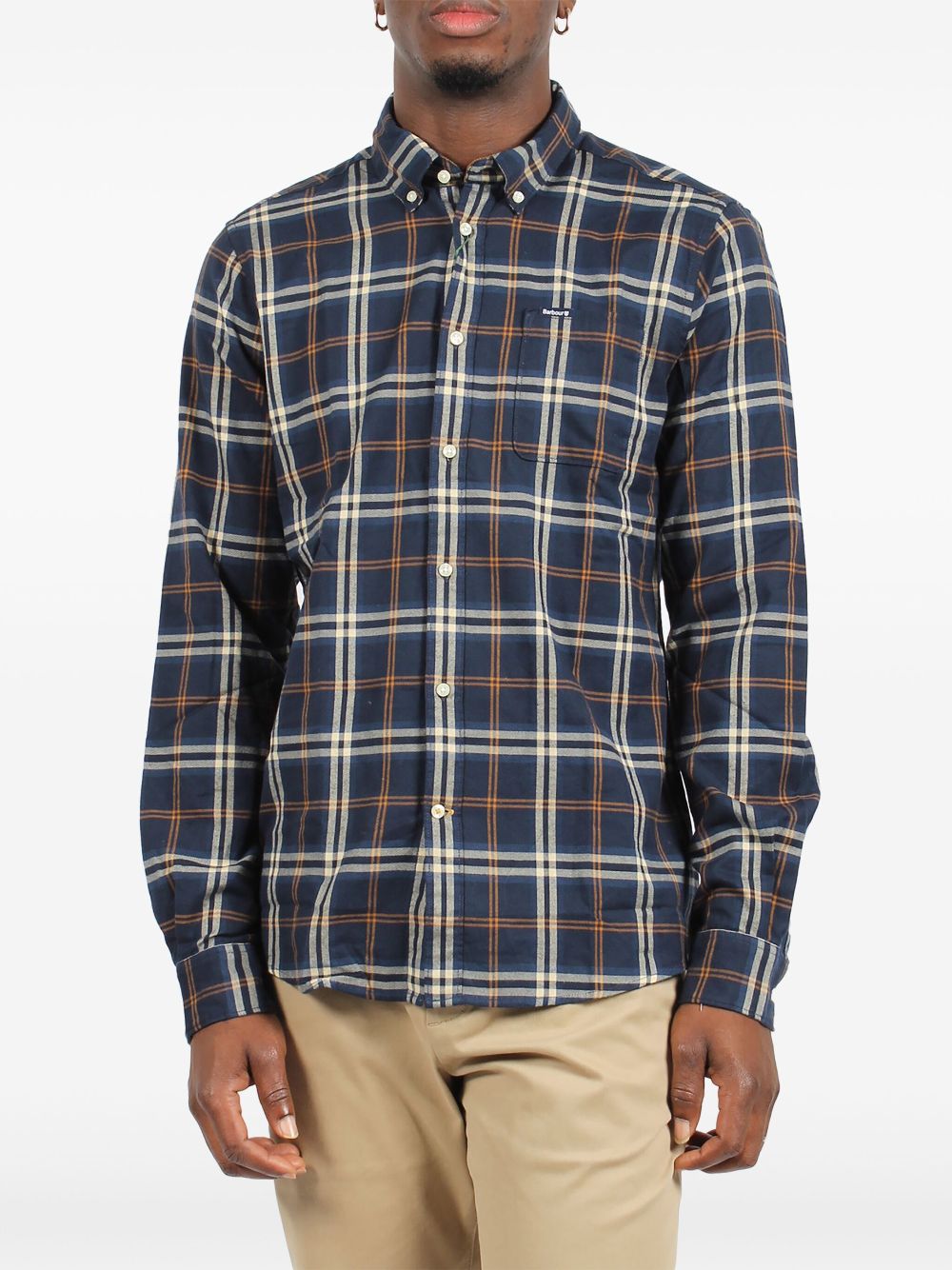 Barbour checked shirt - Blauw