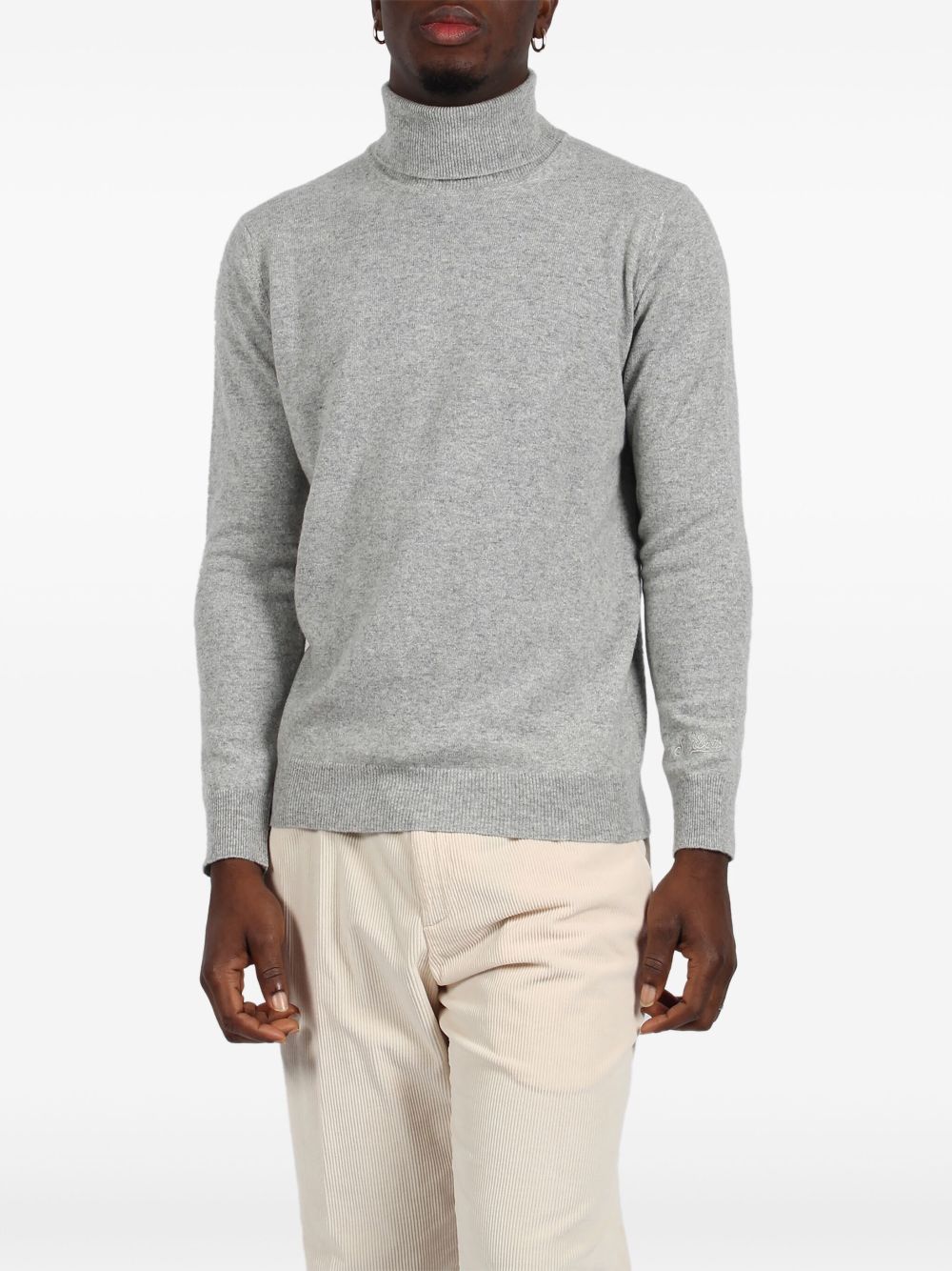 MC2 Saint Barth roll-neck sweater - Grijs