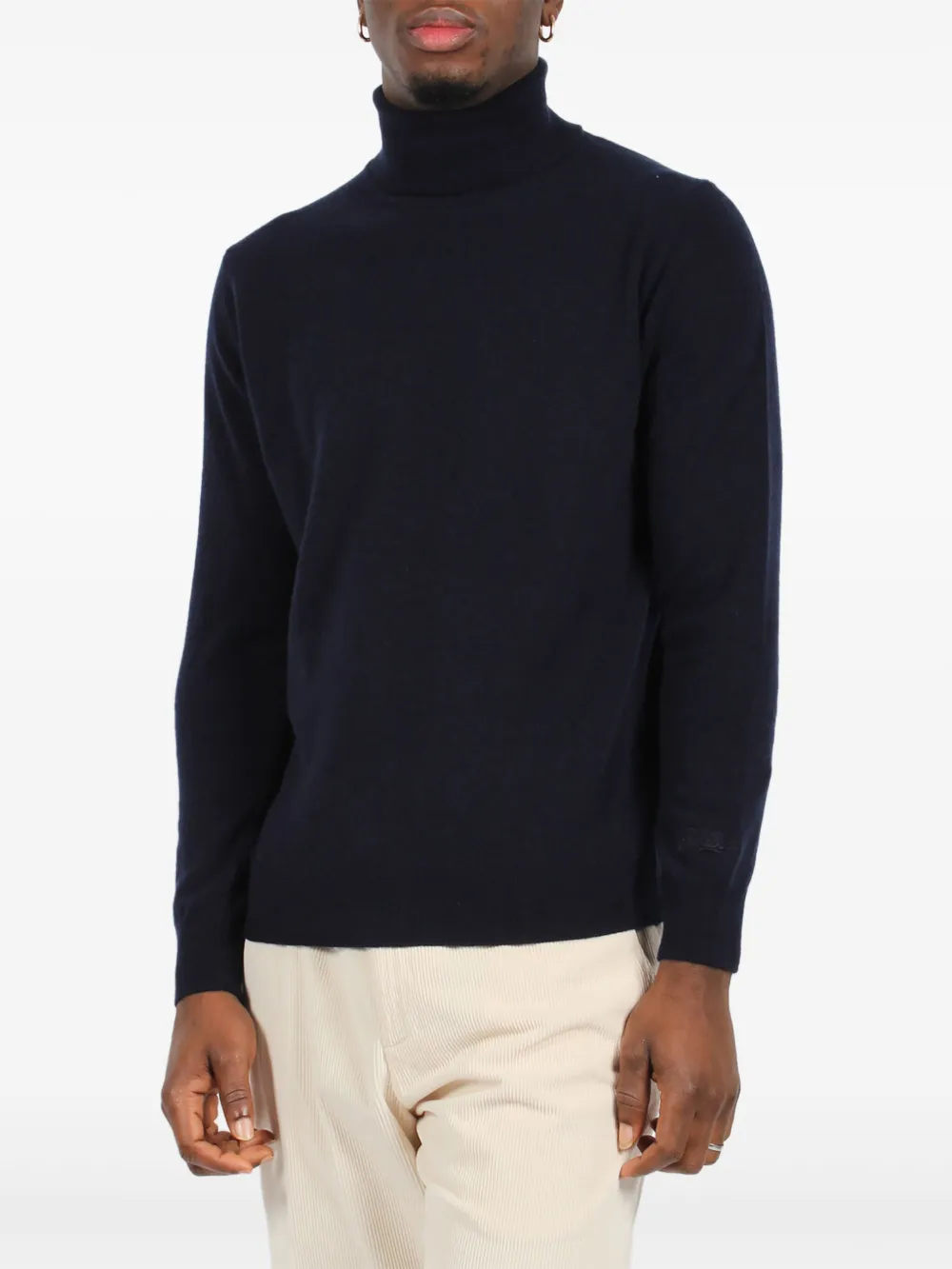 MC2 Saint Barth roll-neck sweater - Blauw