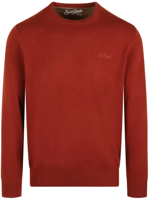 MC2 Saint Barth logo-embroidered sweater