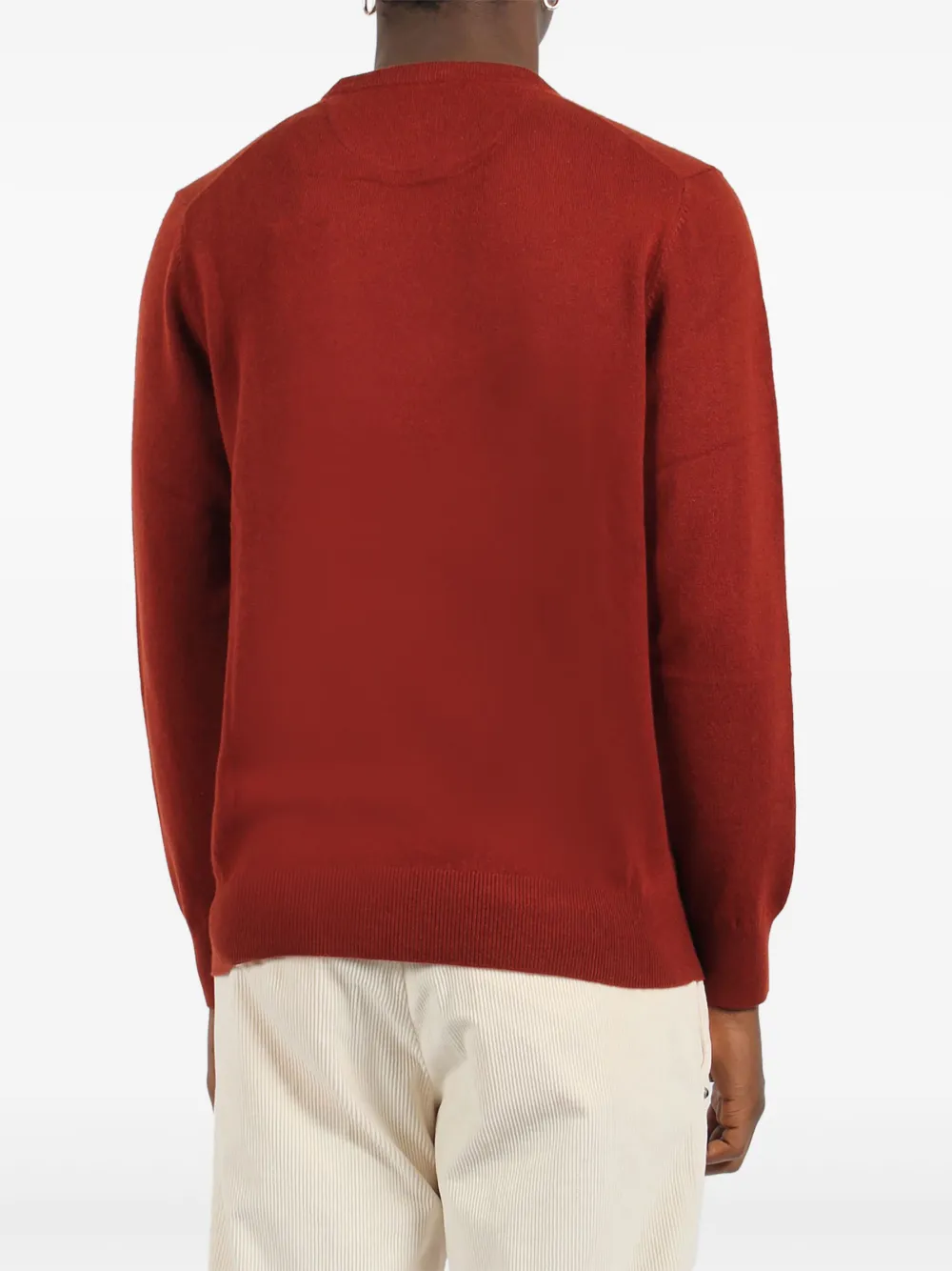 MC2 SAINT BARTH LOGO-EMBROIDERED SWEATER