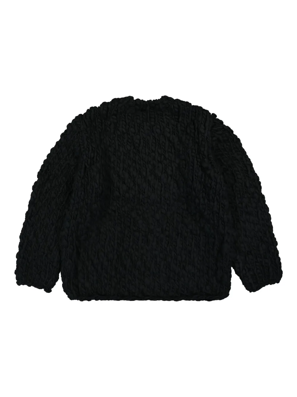 Yohji Yamamoto crew-neck sweater - Zwart