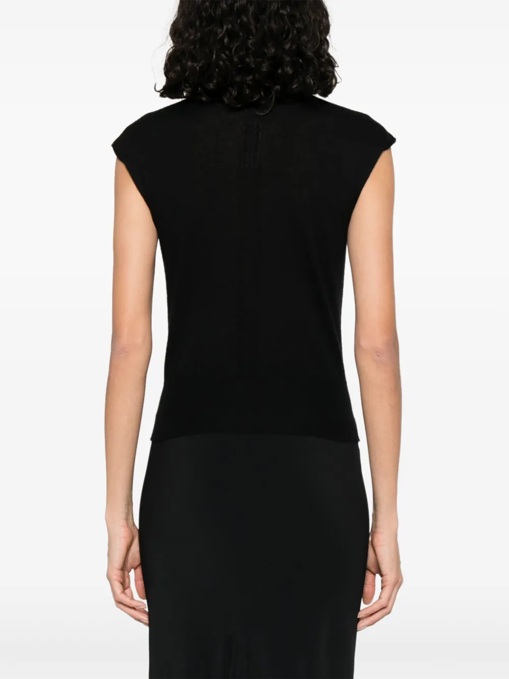 Rick Owens Kasjmier top Zwart