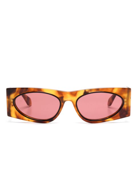 Alaïa lunettes de soleil à monture rectangulaire