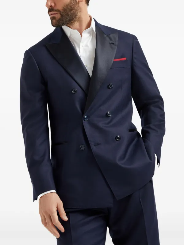 Brunello Cucinelli カシミア ジャケット | ブルー | FARFETCH JP