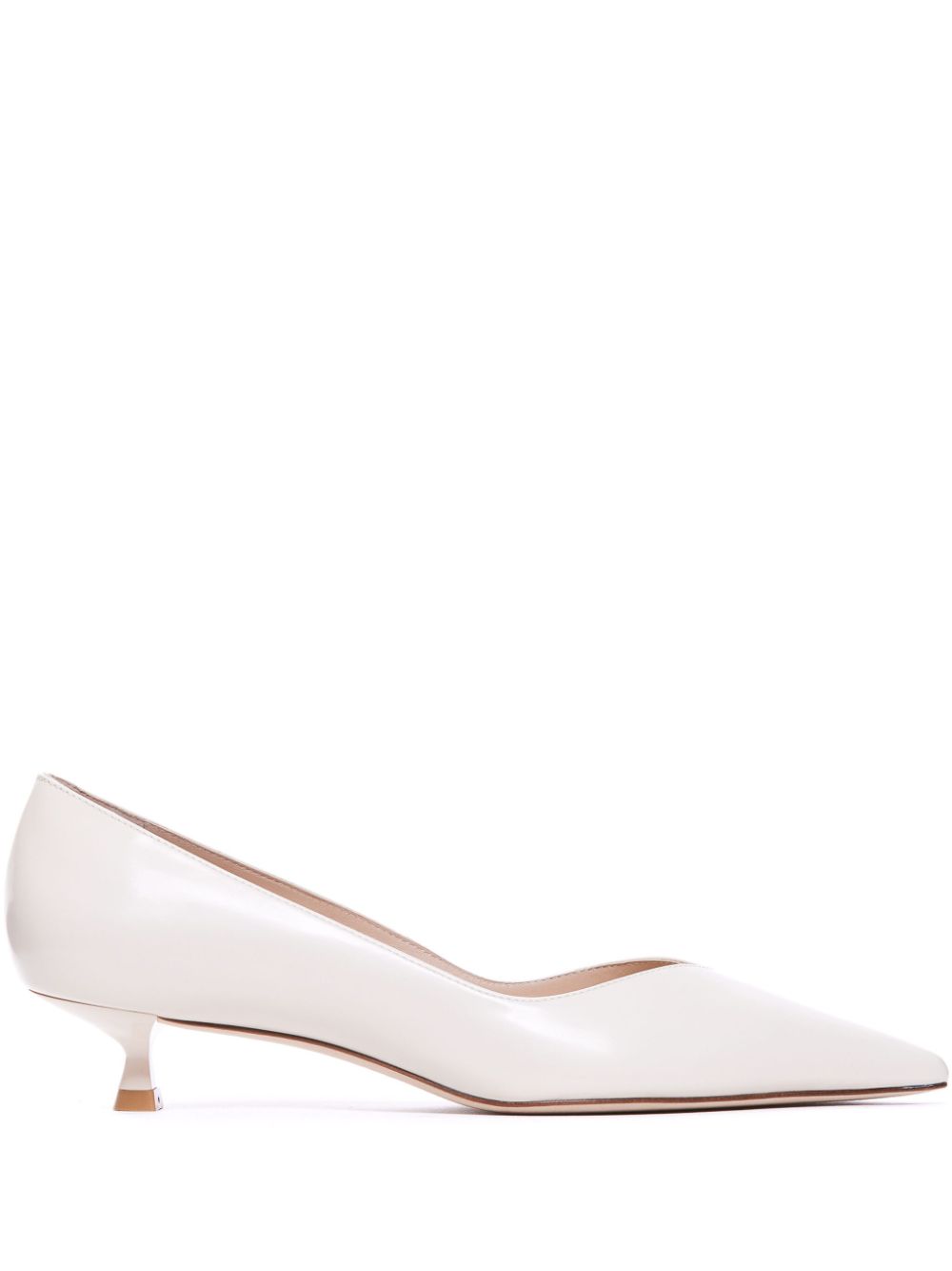 Stuart Weitzman 35mm Eva pumps White