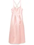 Philosophy Di Lorenzo Serafini satin midi dress - Pink