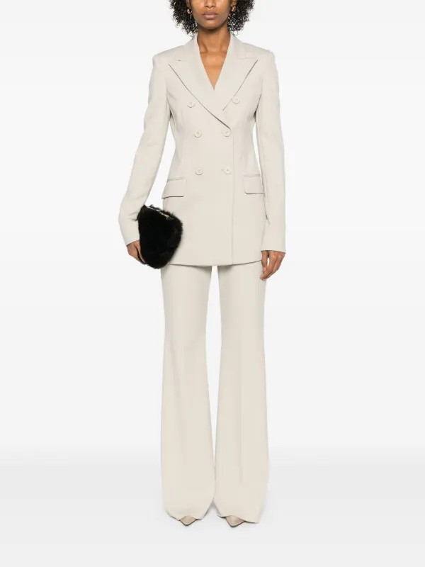 Sportmax Olea Trousers | Neutrals | FARFETCH JO