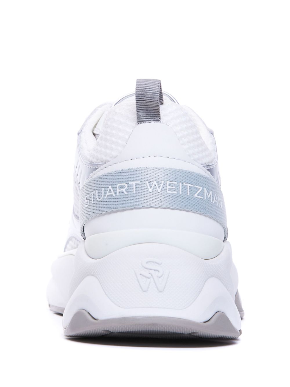 Stuart Weitzman panelled sneakers White