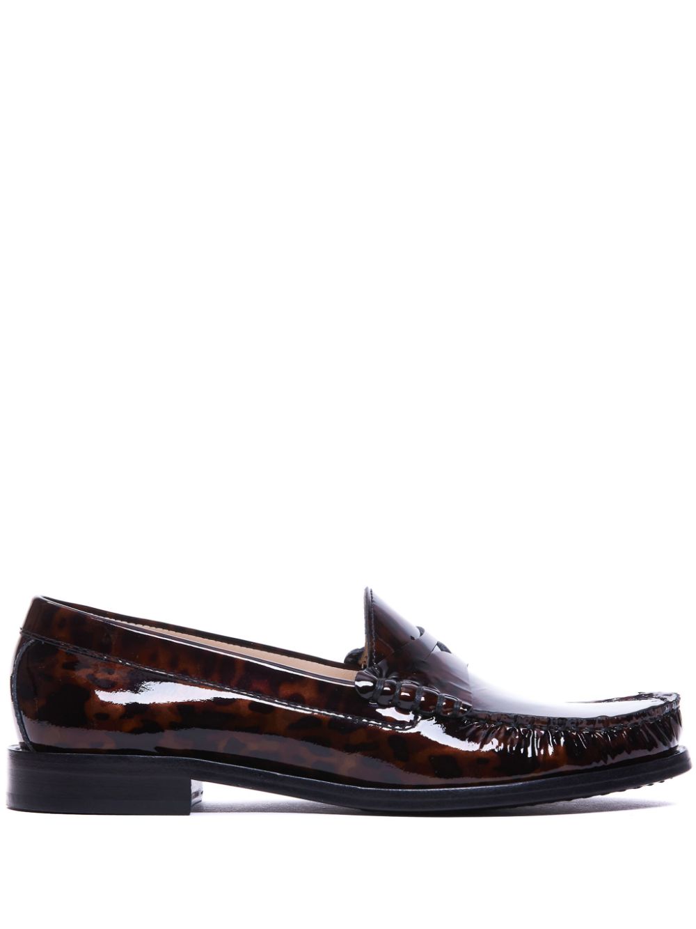 Stuart Weitzman Lottie loafers Brown