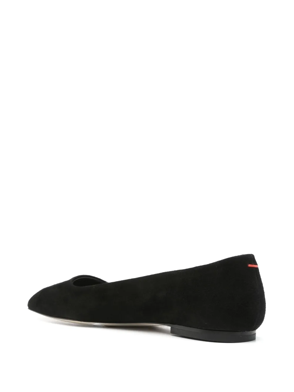 Aeyde Ida ballet flats Black