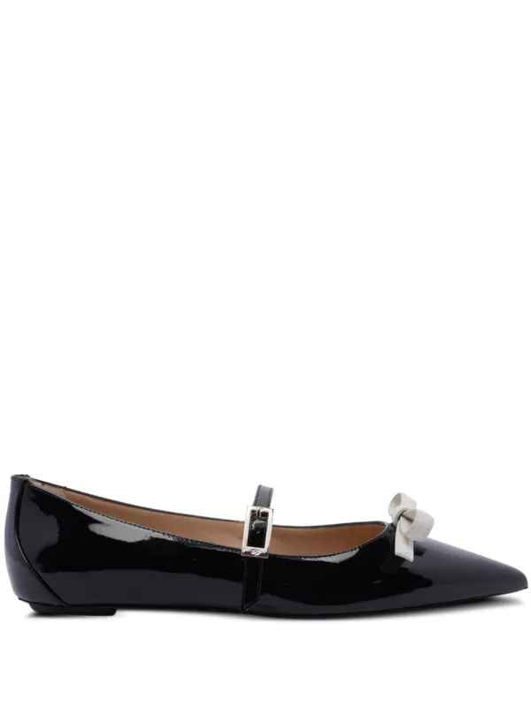 Stuart Weitzman Felicity Ballet Flats in Black