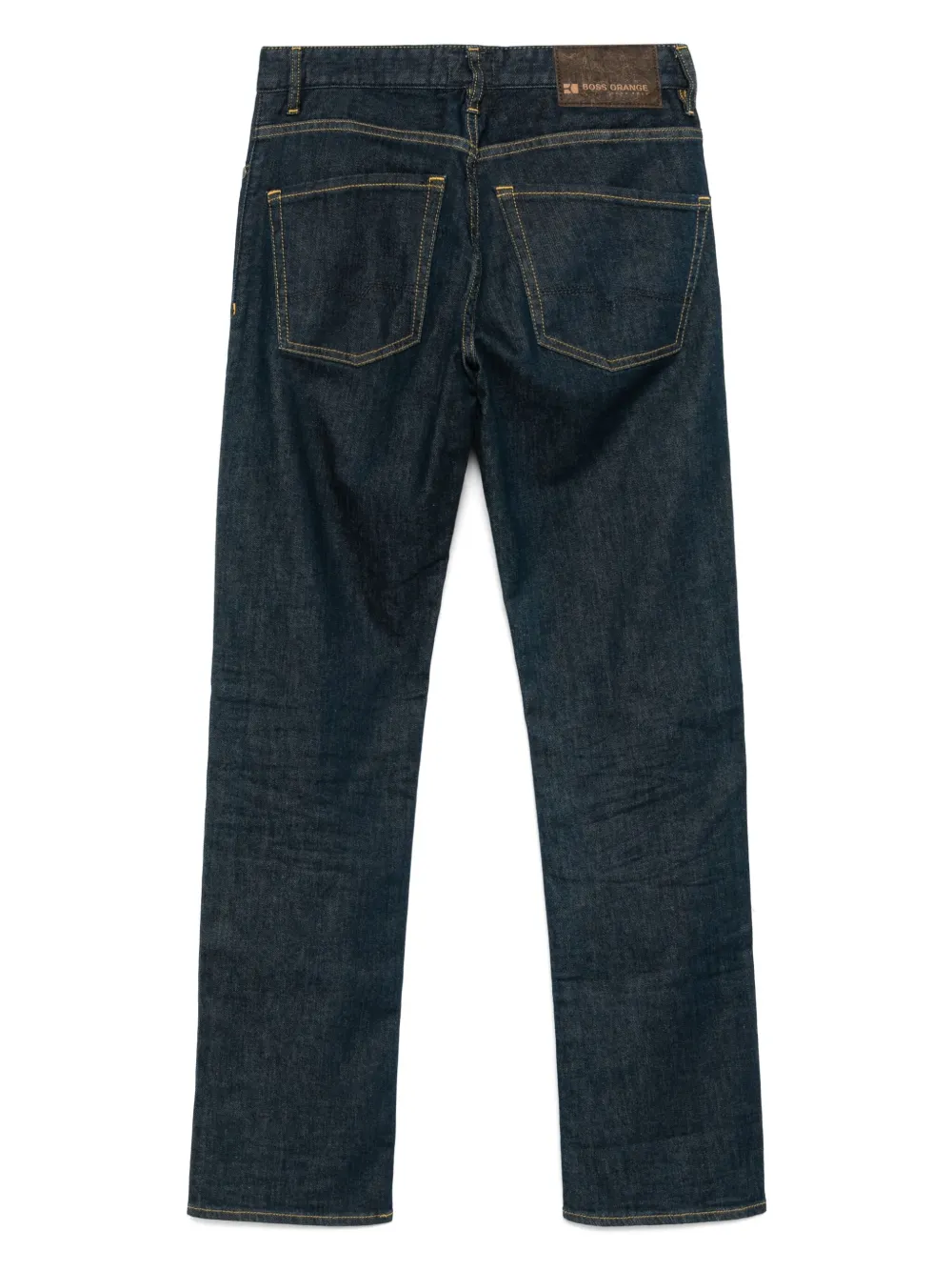 BOSS Straight jeans - Blauw