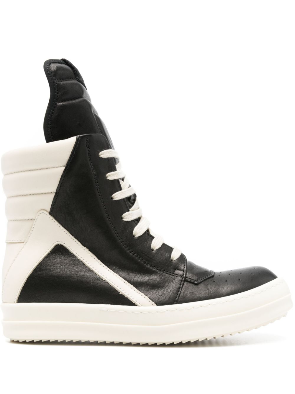 Rick Owens Hollywood Geobasket sneakers Zwart