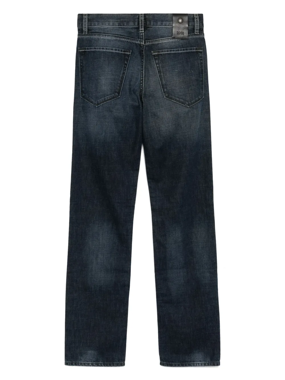 BOSS Straight jeans - Blauw