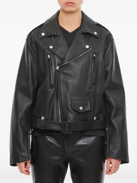 Setchu leather biker jacket